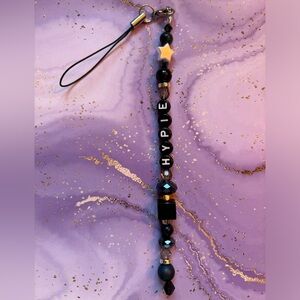 Handmade “Hypie” (from TikTok) keychain/ mini phone charm